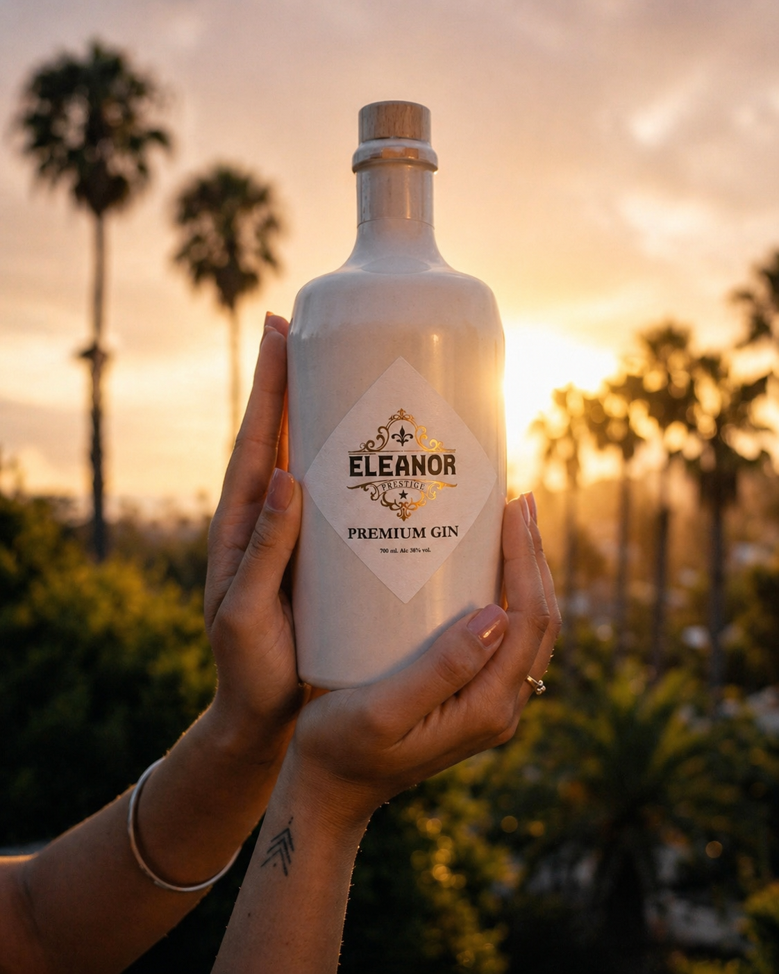 Bottle in holiday